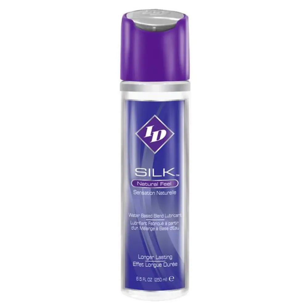 Id silk natural feel water based lube 250mls - peaches and screams
