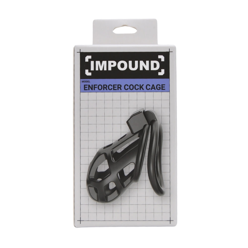 Impound enforcer cock cage - chastity cages peaches and screams