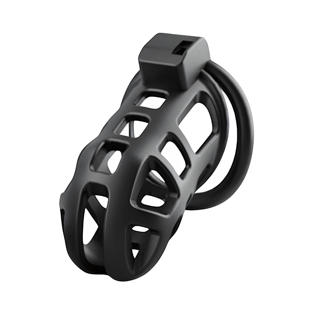 Impound titan cock cage with base ring - chastity cages peaches and screams