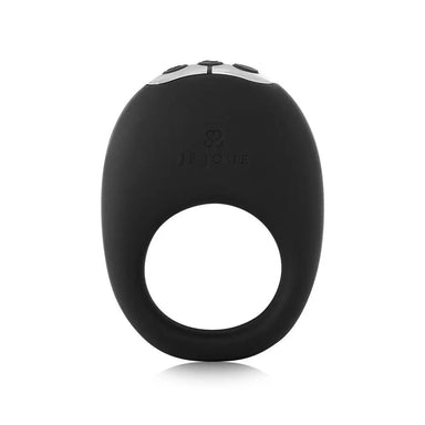 Je Joue Mio Silicone Black Rechargeable Cock Ring - Peaches and Screams