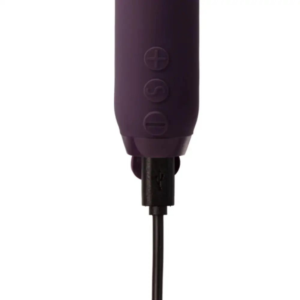 Je joue silicone multi surfaced bullet vibrator purple - peaches and screams