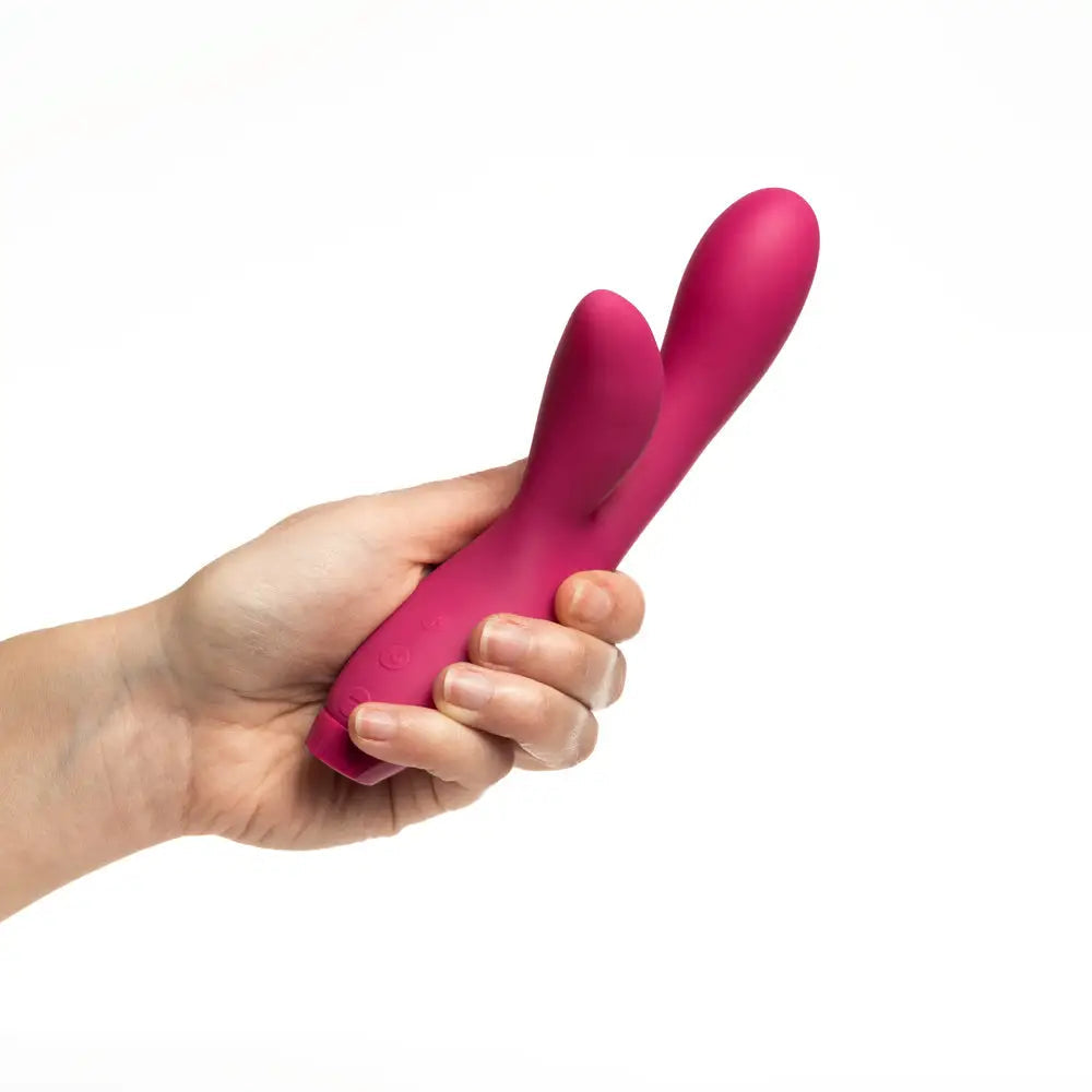 Je Joue Silicone Pink Rechargeable Multi Speed Rabbit Vibrator - Peaches and Screams