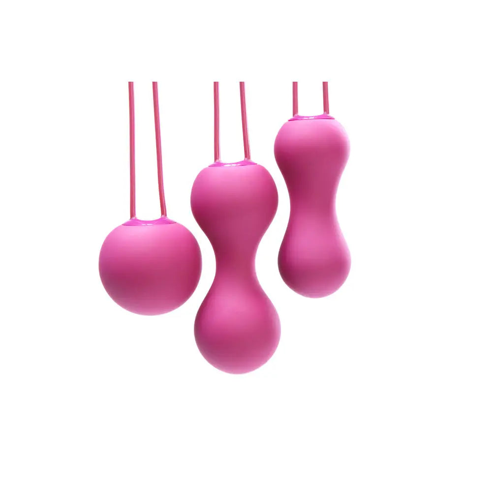 Je joue silicone purple kegel balls for pelvic toning - peaches and screams