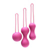 Je joue silicone purple kegel balls for pelvic toning - peaches and screams