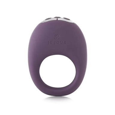 Je Joue Silicone Purple Rechargeable Cock Ring - Peaches and Screams