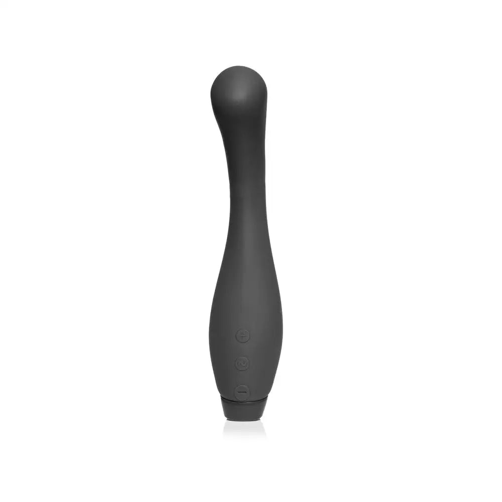 Je joue silicone purple rechargeable g spot vibrator 7 inch - peaches and screams