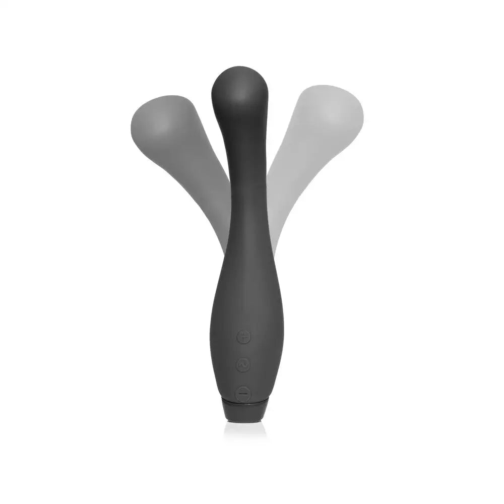 Je joue silicone purple rechargeable g spot vibrator 7 inch - peaches and screams