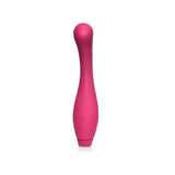 Je joue silicone purple rechargeable g spot vibrator - peaches and screams