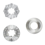 Joyrings enhancement cock ring set (3 pack) - cock rings peaches and screams