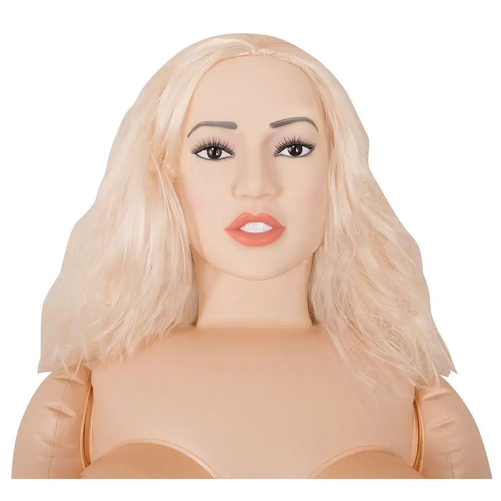 Juicy Jill Inflatable 3d Face Love Doll - Peaches and Screams