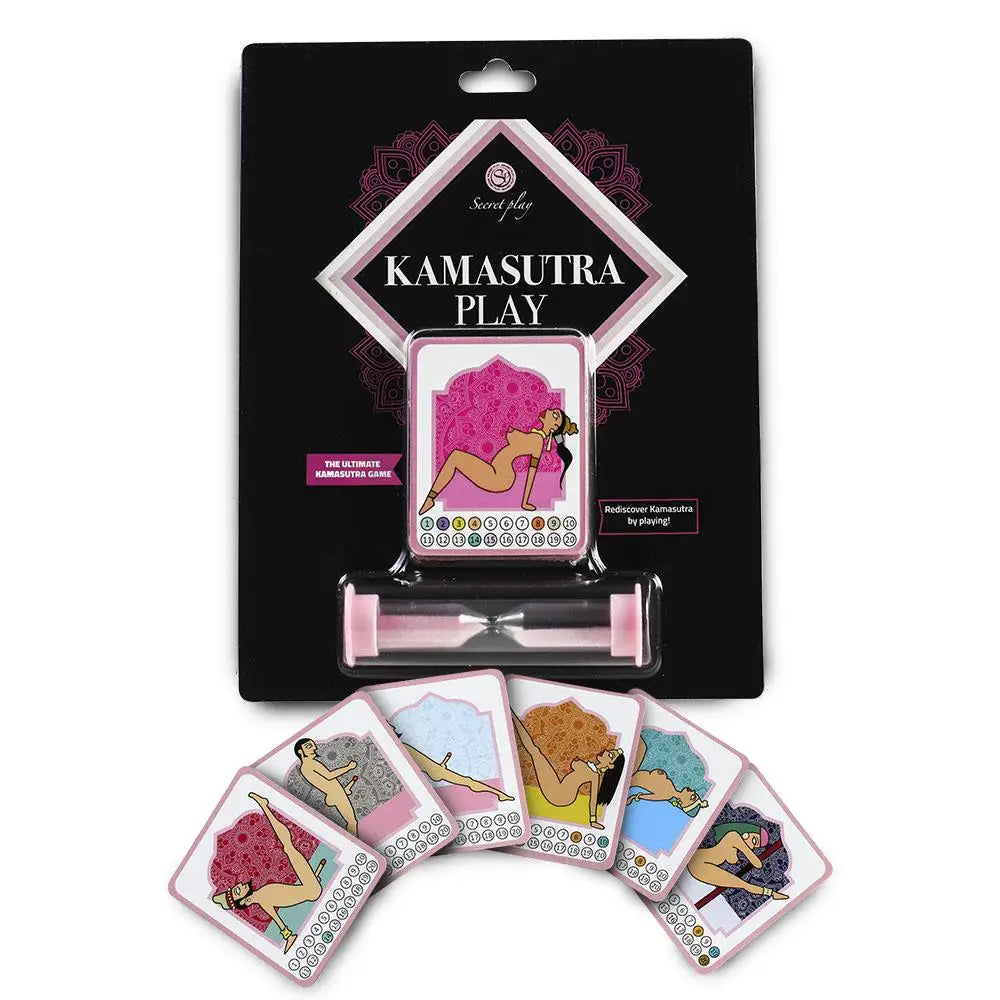 Kamasutra play card game with 60 sex positions for couples - peaches and screams