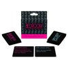 Kheper naughty bedroom commands card game for couples - peaches and screams