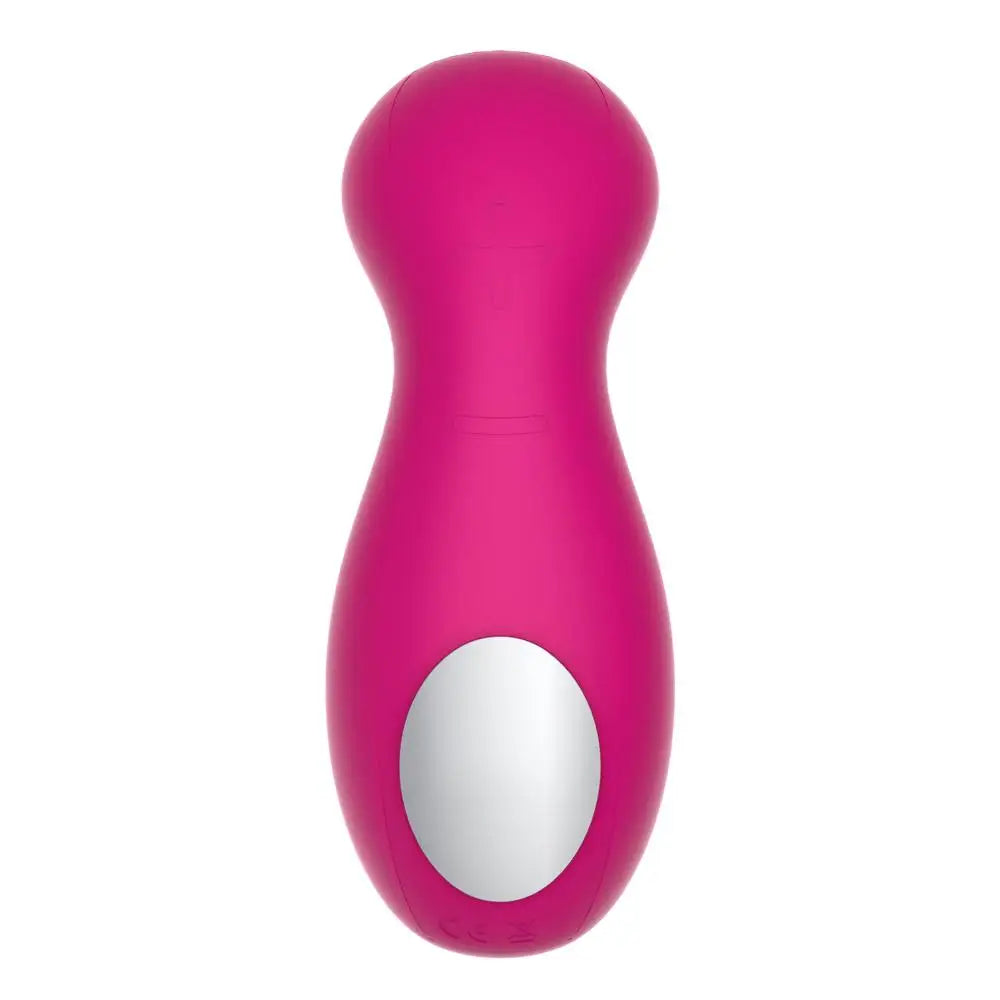 Kiiroo 4.5 inch pink silicone rechargeable clitoral massager - peaches and screams