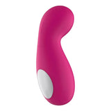 Kiiroo 4.5 inch pink silicone rechargeable clitoral massager - peaches and screams