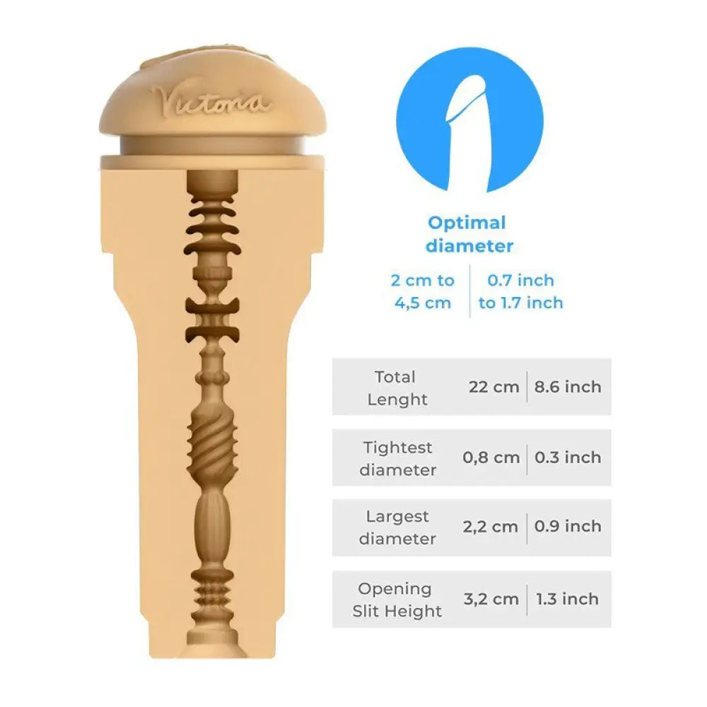 Kiiroo victoria june feelstar stroker mouth masturbator - peaches and screams