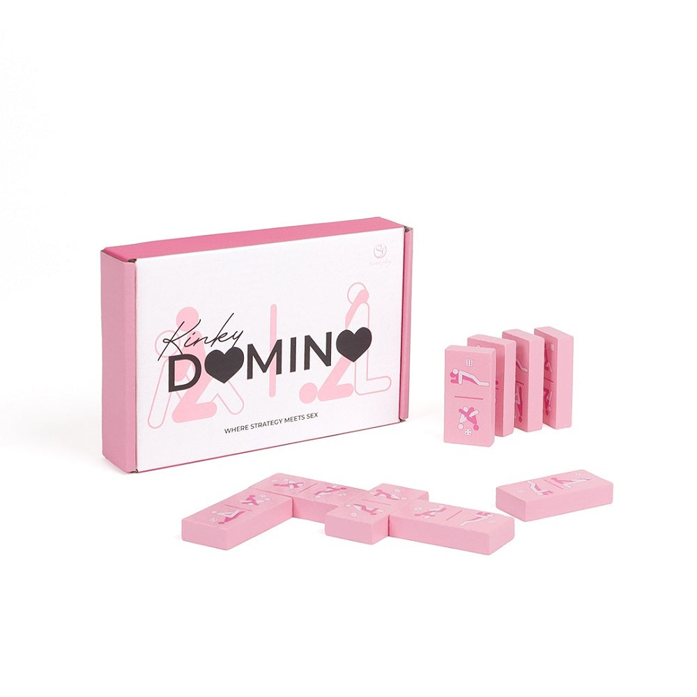 Kinky domino game - fun and games peaches and screams