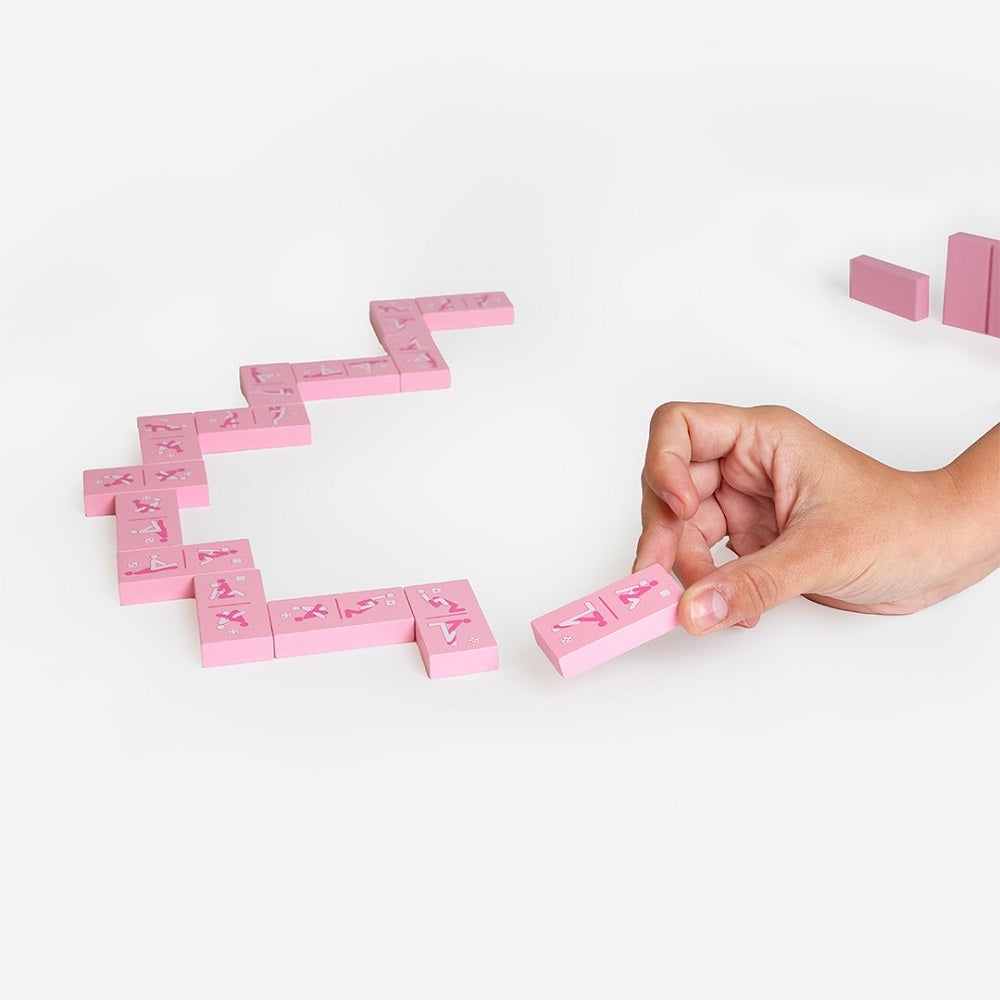 Kinky domino game - fun and games peaches and screams