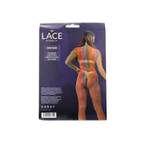 Lace by lj rainbow fence net crop top and bottoms - peaches and screams
