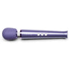 Le wand silicone purple rechargeable multi speed massager - peaches and screams