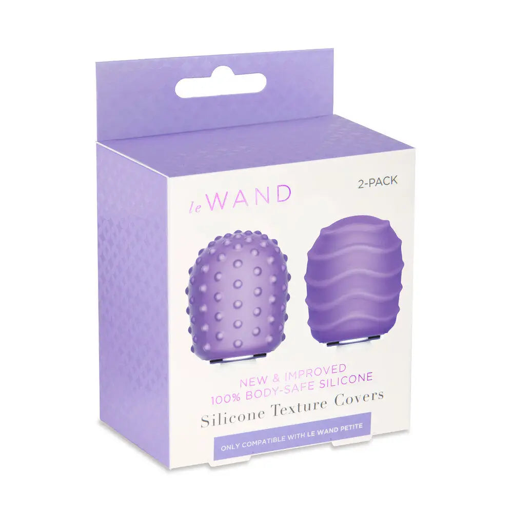 Le Wand Silicone Texture Covers Petite Wand Attachments - Peaches and Screams