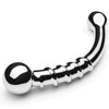 Le wand stainless steel large 8 inch metal dildo - peaches and screams