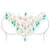 Leg avenue sena face jewels adhesive body crystals - peaches and screams