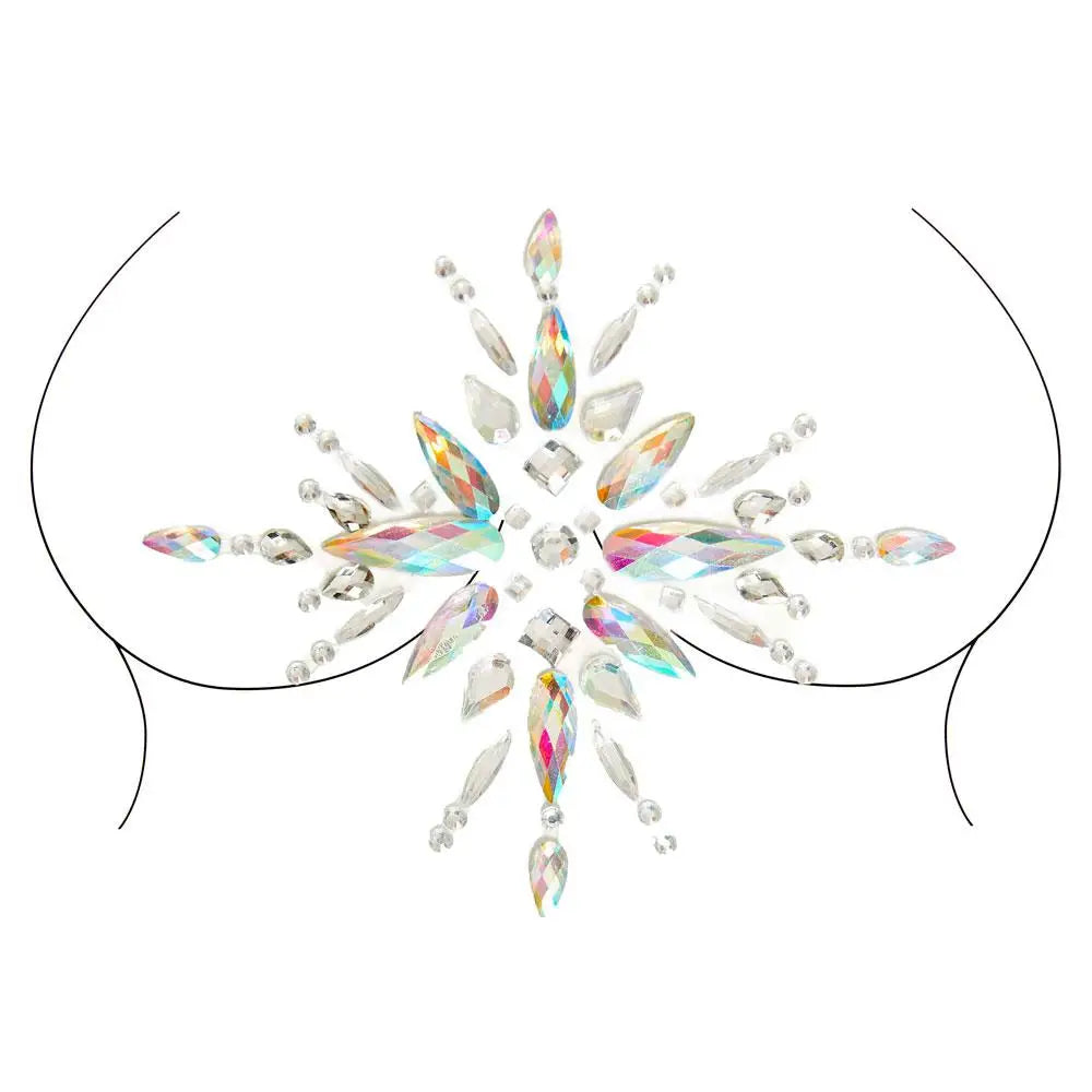 Leg avenue soleil body jewels adhesive star stickers - peaches and screams