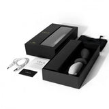 Lelo 7.75 inch black rechargeable prostate massager silicone - peaches and screams