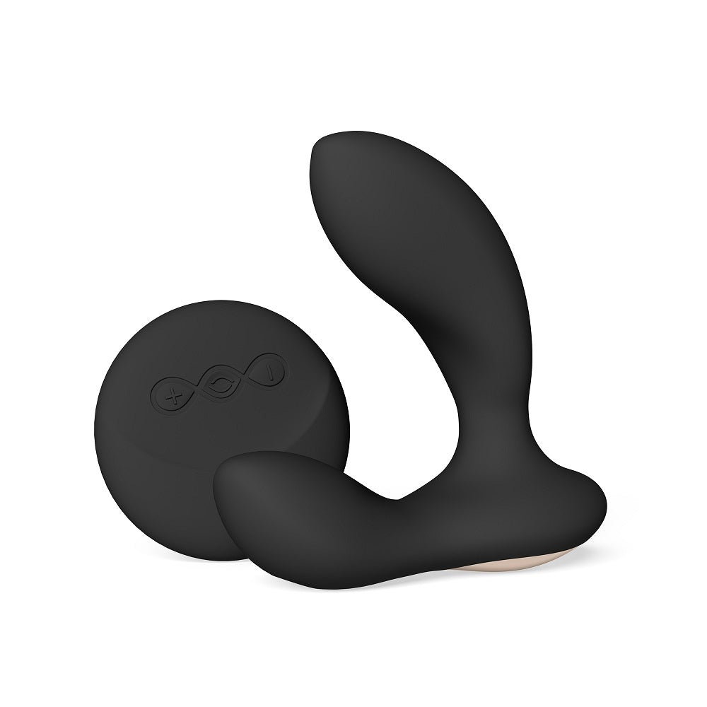 Lelo hugo 2 remote controlled prostate massager black - prostate massagers peaches and screams