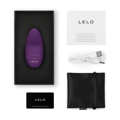 Lelo Lily 3 Silicone Purple Rechargeable Ultra-quiet Clitoral Massager - Peaches and Screams