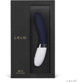 Lelo liv 2 silicone blue rechargeable g spot vibrator - peaches and screams