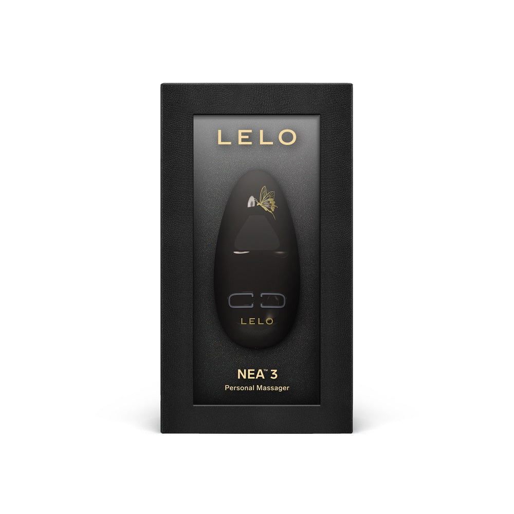Lelo nea 3 clitoral massager black - clitoral vibrators peaches and screams