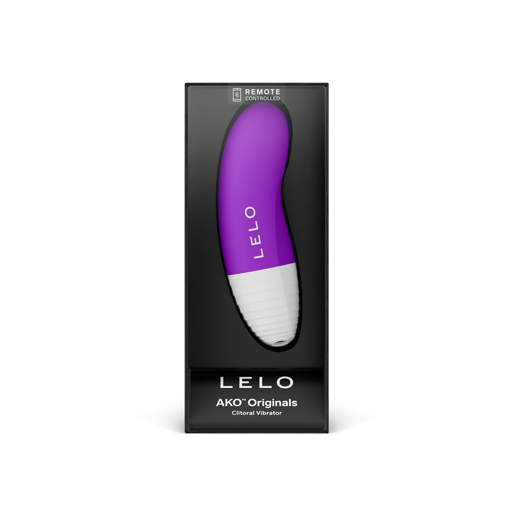 Lelo originals ako clitoral massager with travel lock - clitoral vibrators peaches and screams