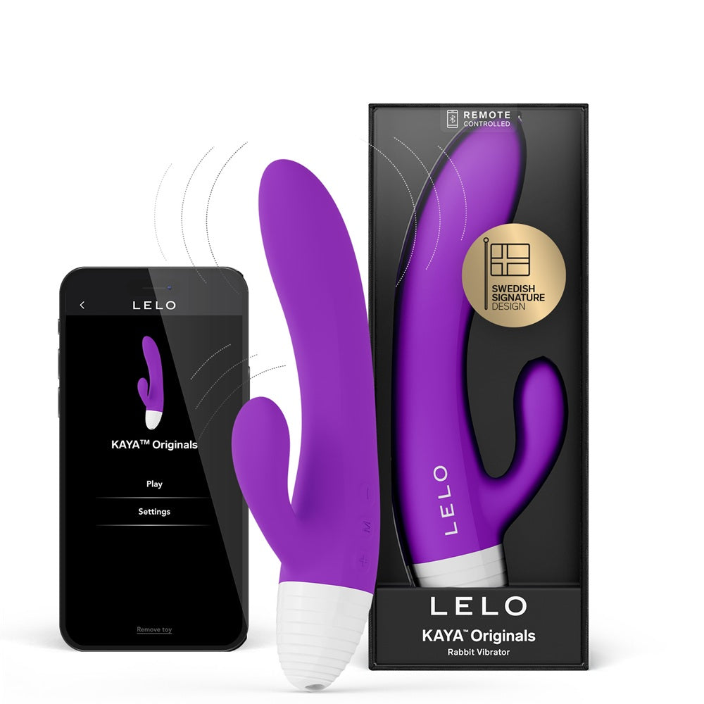 Lelo originals kaya rabbit vibrator - peaches and screams