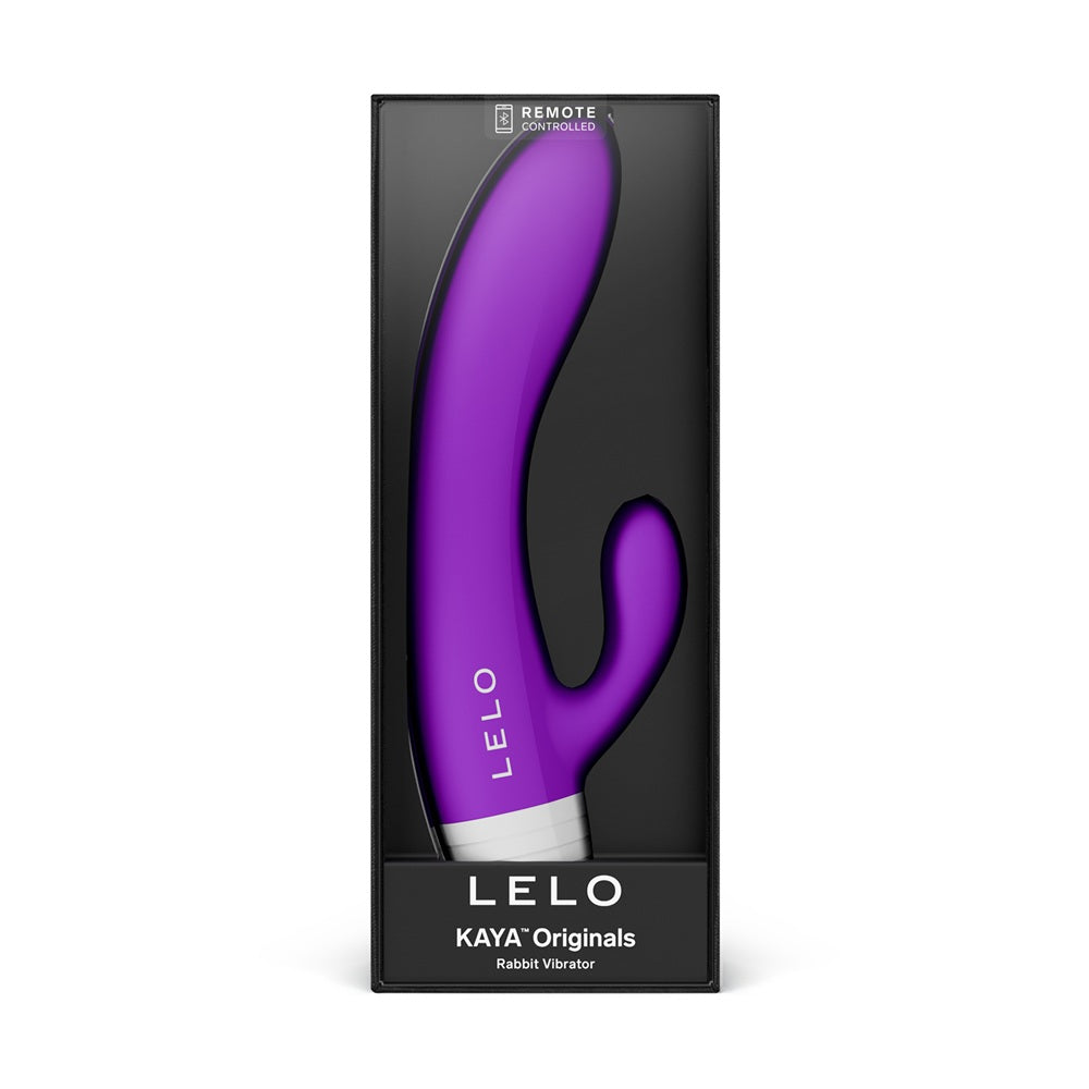 Lelo originals kaya rabbit vibrator silicone - peaches and screams