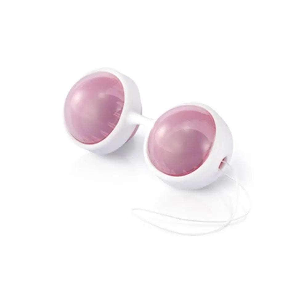 Lelo plus silicone weighted orgasm balls for pelvic health - peaches and screams