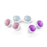 Lelo plus silicone weighted orgasm balls for pelvic health - peaches and screams