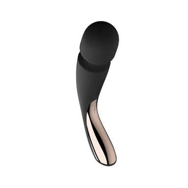 Lelo Silicone Black Rechargeable Multi-speed Wand Massager - Peaches and Screams