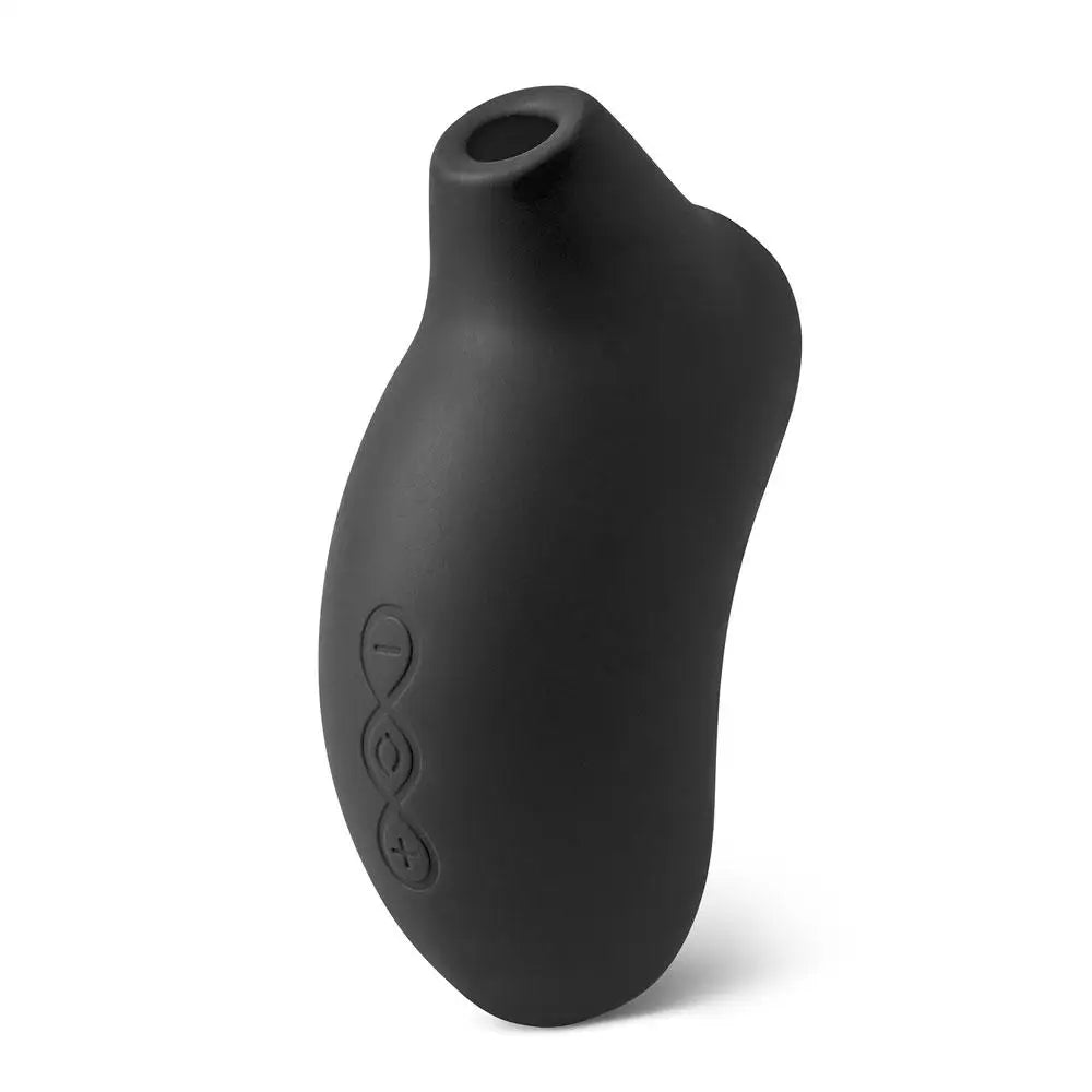 Lelo silicone black waterproof clitoral massager 8 settings - peaches and screams