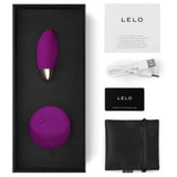 Lelo silicone purple mini bullet vibrator with remote - peaches and screams