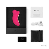 Lelo sona 2 cruise clitoral massager cerise - suction vibrators peaches and screams