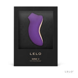 Lelo sona 2 sonic clitoral massager - purple - suction vibrators peaches and screams