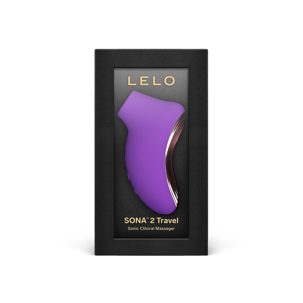 Lelo sona 2 travel clitoral massager purple - clitoral vibrators peaches and screams