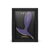 Lelo surfer 2 unisex anal vibrating plug cyber purple - butt plugs peaches and screams