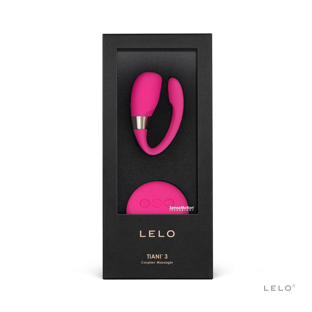 Lelo tiani 3 couples massager cerise - clitoral vibrators peaches and screams