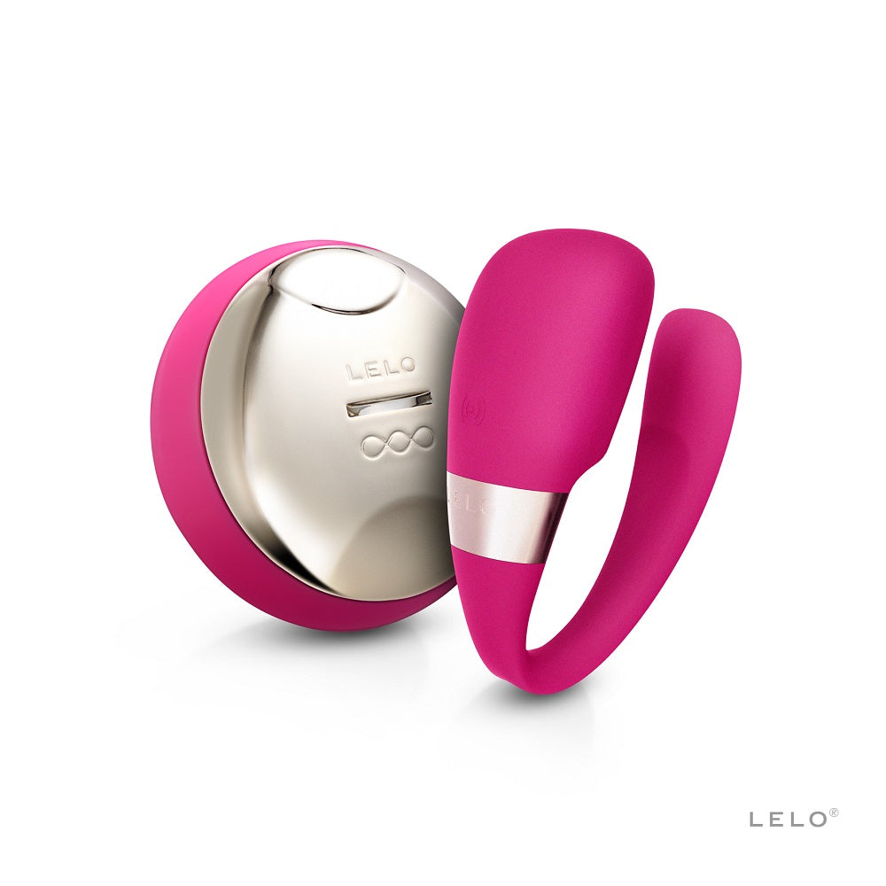 Lelo tiani 3 couples massager cerise - clitoral vibrators peaches and screams