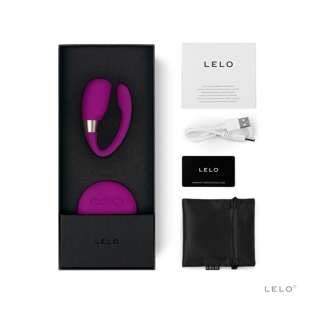 Lelo tiani 3 couples massager deep rose - clitoral vibrators peaches and screams