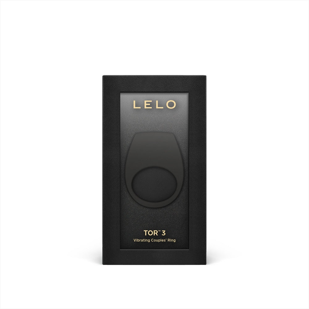 Lelo tor 3 app controlled cock ring black - cock rings peaches and screams