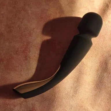 Lelo Wand 2 Silicone Black Rechargeable Waterproof Vibrator - Peaches and Screams
