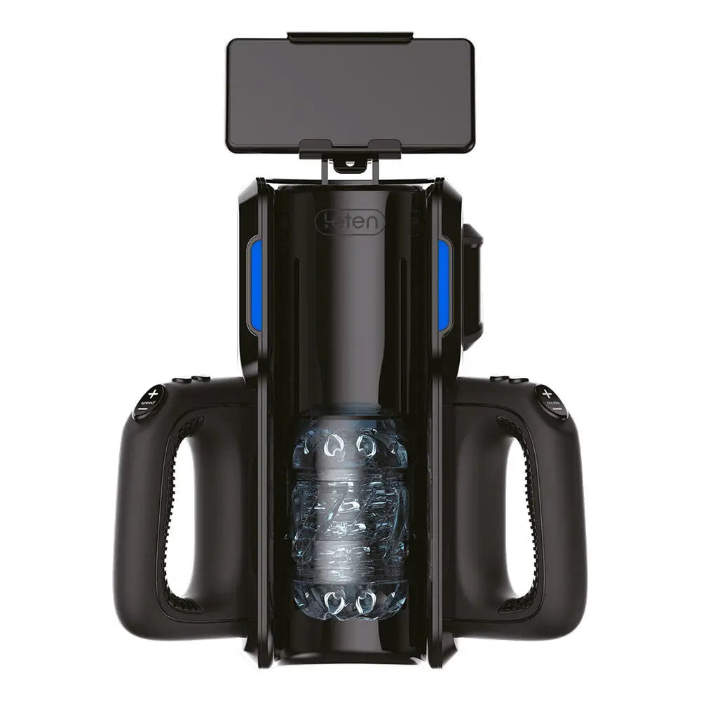 Leten super thrusting masturbator with phone mount - peaches and screams